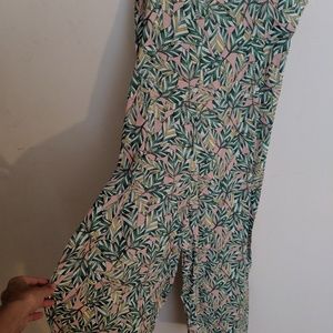 Nasty Gal Pants - Nasty gal palm print lightweight jumpsuit Nasty Gal Pants - Nasty gal palm print lightweight jumpsuit